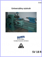 Univerzálny sústruh SV 18 R